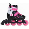 Dětské kolečkové brusle Powerslide Khaan Junior SQD Pink (Velikost EU 39–42)