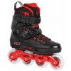 Kolečkové brusle Powerslide Next Black Red 80 Trinity (Velikost EU 48–49)