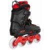 Kolečkové brusle Powerslide Next Black Red 80 Trinity (Velikost EU 48–49)