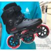 Kolečkové brusle Powerslide Next Black Pro 125 Trinity - EU (Velikost EU 48-49)