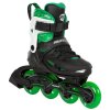 Dětské kolečkové brusle Powerslide Phuzion Universe 4W Green (Velikost EU 37–40)