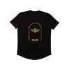 PR14006BI27522 910931 Swings Racing Tee Black IMD