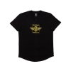 PR14006BI27521 910931 Swings Racing Tee Black IMD