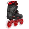 Kolečkové brusle Powerslide Next Black Red 110 Trinity (Velikost EU 46–47)