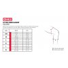 920098 Ennui st pro knee gasket Size Chart