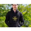 PR14004BI27604 910929 Swings Racing Hoodie Black IMD