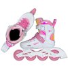 Dětské kolečkové brusle Powerslide Universe 4W Pink II (Velikost EU 37–40)