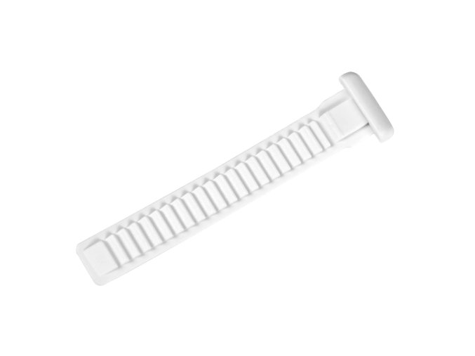 PR12414BI27170 940537 Plastic Strap White fitting Icon Force and Crown Buckle 10cm SZ4