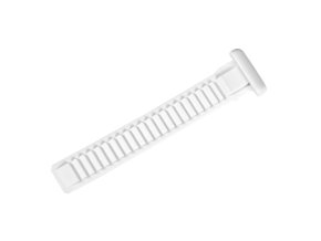 PR12414BI27170 940537 Plastic Strap White fitting Icon Force and Crown Buckle 10cm SZ4