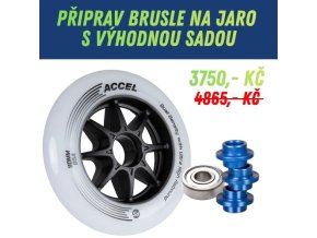 JARNÍ AKCE Kolečka Accel 110 MM S LOŽISKY ZDARMA