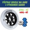 JARNÍ AKCE Kolečka Accel 110 MM S LOŽISKY A SPACERY