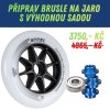 JARNÍ AKCE Kolečka Accel 125 MM S LOŽISKY A SPACERY