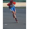 Individuální výuka závodní techniky inline bruslení "double push"