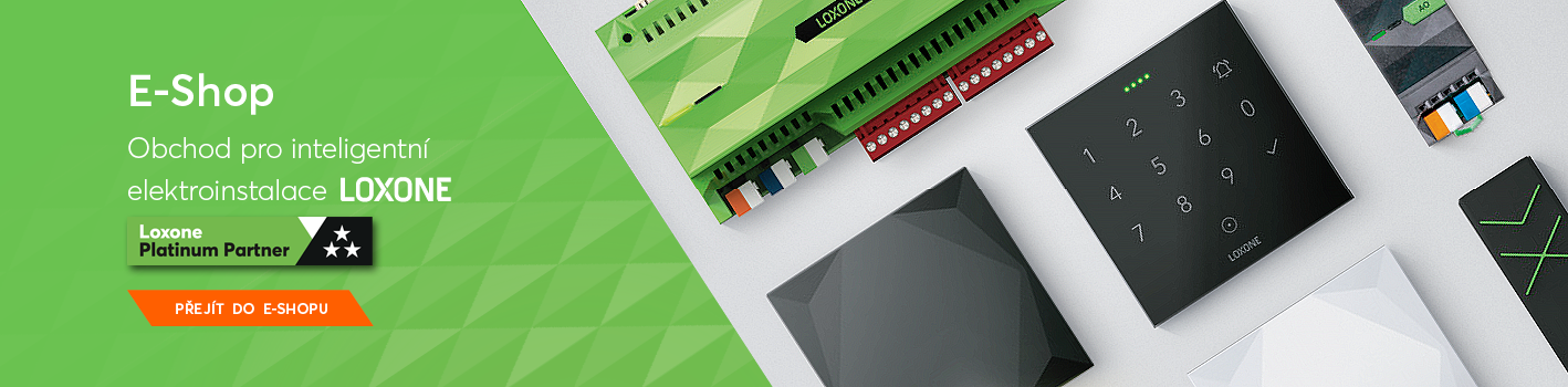 Specializovaný e-shop loxone produktů