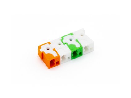 PH 000553 Shop Intercom Klemme Set Grün Weiß&Orange Weiß 1