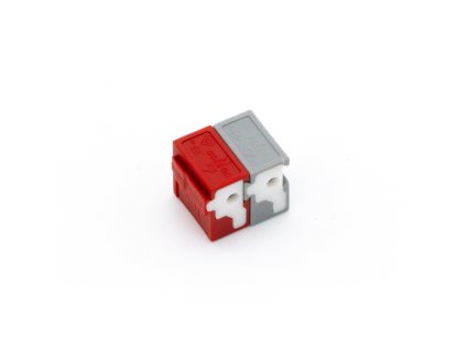 PH 000608 Shop Push Steckklemme rot grau (KNX Extension) 1