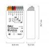 DALI 4 kanál LED Dimmer konstantní napětí