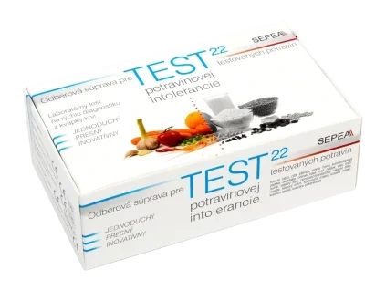 SEPEA 22 Test potravinovej intolerancie