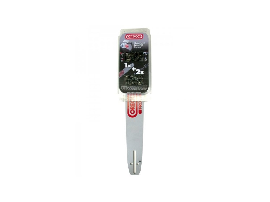 543437_OREGON SET pilová lišta 14" 35cm + 2x řetěz pilový 52čl 3/8"/1,3mm