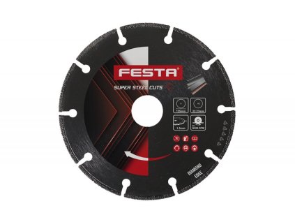 21306_FESTA Diamantový řezný kotouč na kov 125x1,3 mm, i nerez