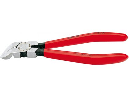 7211160_KNIPEX boční štípací kleště s rovinně broušenými řeznými plochami, bez fazety, 160mm