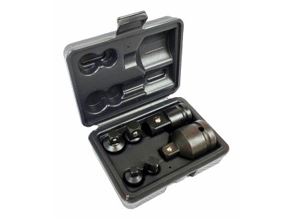 EX11030_SILVER Redukce kované na gola ořechy 1/4"- 3/4" sada 6 kusů EX11030