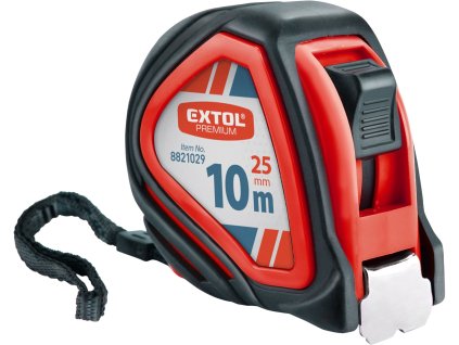 MA8821029_EXTOL PREMIUM metr svinovací, 10m, š. pásku 25mm  8821029