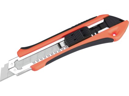 MA8855023_EXTOL PREMIUM nůž ulamovací s kovovou výstuhou a zásobníkem, 18mm Auto-lock 8855023