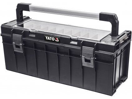 YT-09184_YATO Kufr na nářadí plastový box s organizérem 650x270x272mm YT-09184