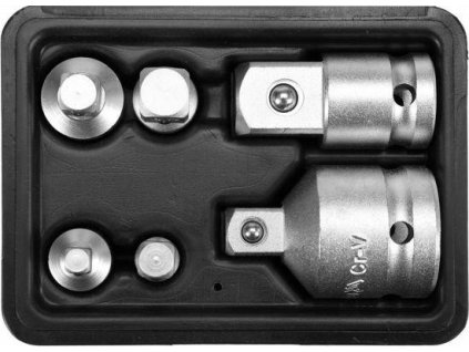 YT-10671_YATO Redukce na gola ořechy 1/4"-3/4" sada 6 kusů