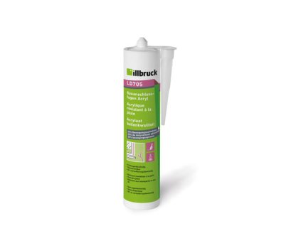 395867_ILLBRUCK LD705 Exterierový akrylový tmel 310ml BÍLÝ
