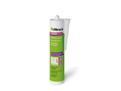 333588_ILLBRUCK LD701 Strukturální akrylový tmel 310ml bílý (interiér)