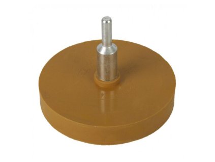 H3732_kotouč gumový plochý na odstraňování samolepek , s kolíkem, O90 mm
