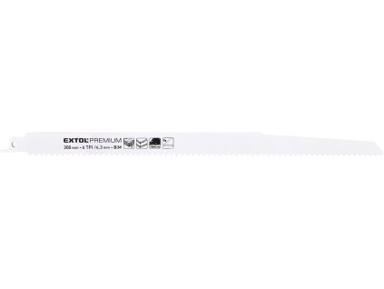 MA8806200_EXTOL PREMIUM plátky do pily ocasky 3ks, 300x19x1,25mm, Bi-metal 8806200