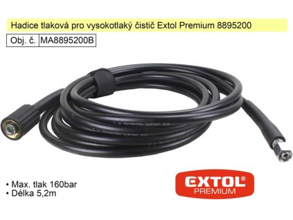 MA8895200B_Hadice tlaková pro vysokotlaký čistič Extol Premium 8895200
