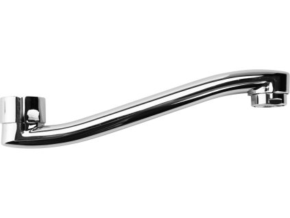 MA81066_Ramínko pro pákové baterie prohnuté délka 200mm chromované