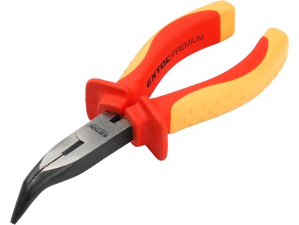 MA8813177_Kleště Extol Premium 8813177 půlkulaté zahnuté 160mm s izolací VDE do 1000V