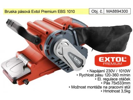 MA8894300_Bruska pásová 1010 W Extol Premium EBS 1010 8894300