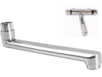 MA81047_Ramínko pro termostatickou baterii chromované délka 240mm