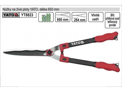 YT-8823_Nůžky na živé ploty YATO 625mm