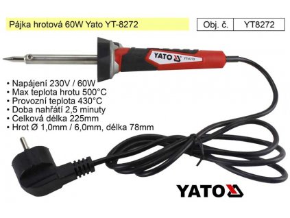 YT-8272_Pájka hrotová 60W Yato YT-8272