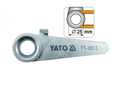 YT-0813_Přípravek na ohýbání trubek Al, Cu, pro průměr  6 mm délka 125 mm Yato