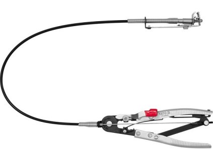 YT-0653_Kleště na hadicové spony s bowdenem délky 613 mm Yato