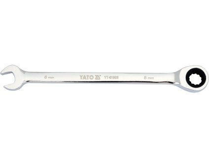 YT-01908_YATO Ráčnový klíč očkoplochý 8mm