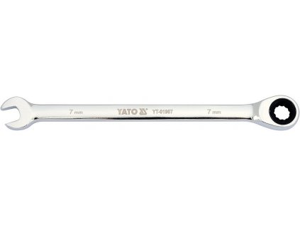 YT-01907_YATO Ráčnový klíč očkoplochý 7mm