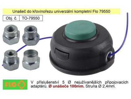 TO-79550_Unašeč do křovinořezu univerzální kompletní Flo 79550
