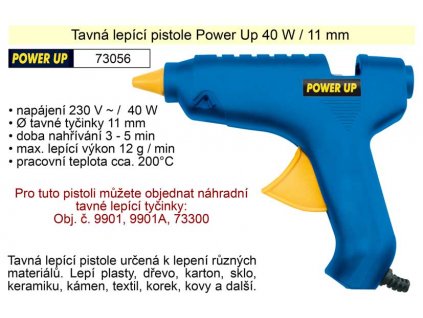 TO-73056_Tavná lepící pistole Power Up 40 W 11 mm