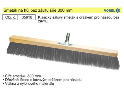 TO-35918_Smeták na hůl bez závitu šíře 800 mm