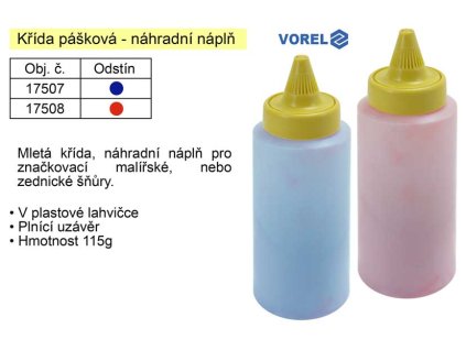 TO-17507_Křída prášková modrá 115g pro značkovací šňůry