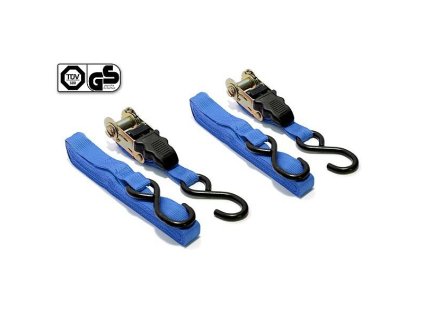 AT-02239_Popruh s ráčnou a háky 2ks 125daN 24mm x 4,50m TÜV